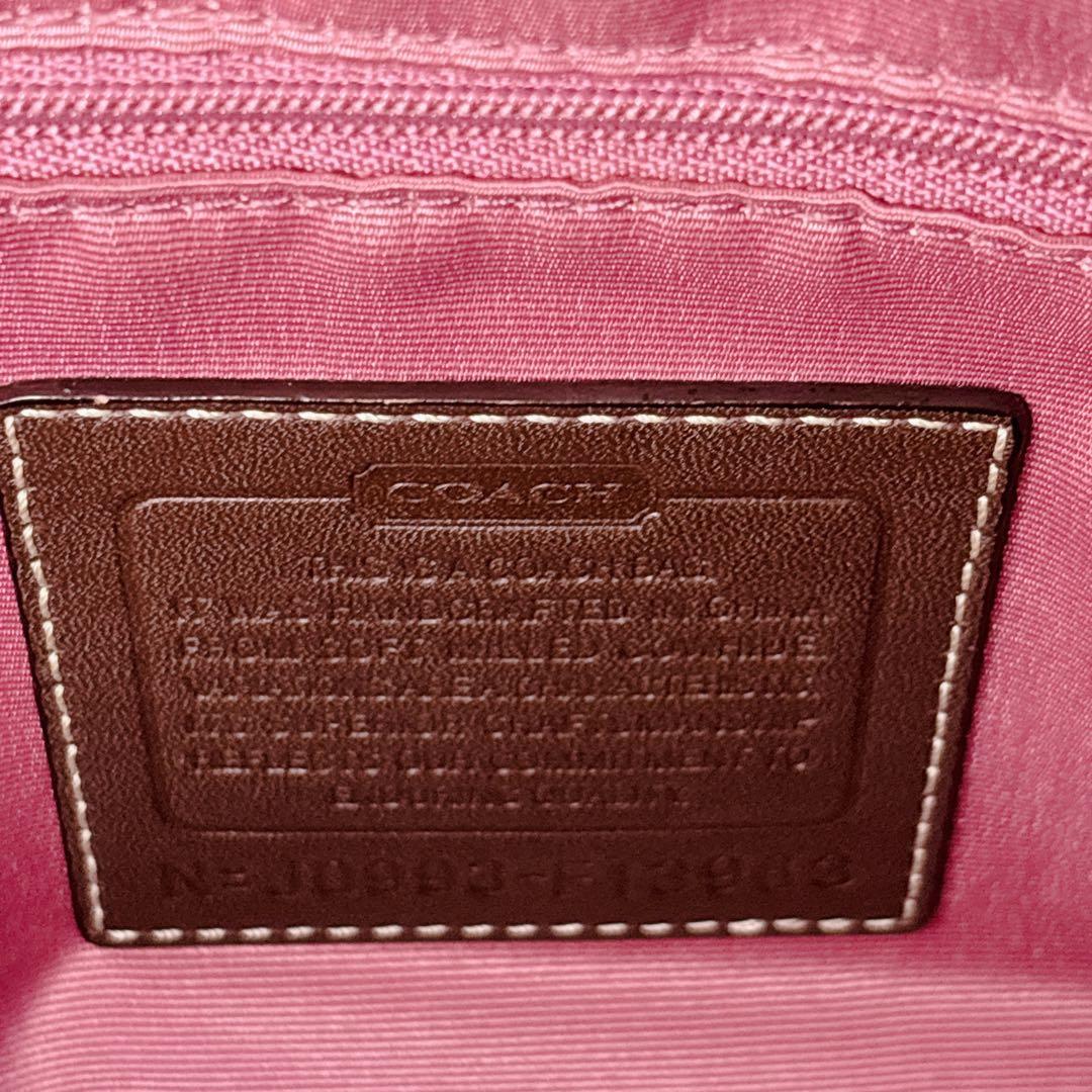【❤︎さま 専用】COACH F13963 ハンプトンズレザー ハンドバッグ