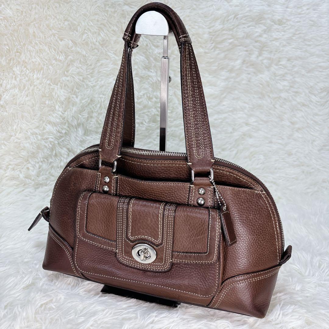 【❤︎さま 専用】COACH F13963 ハンプトンズレザー ハンドバッグ