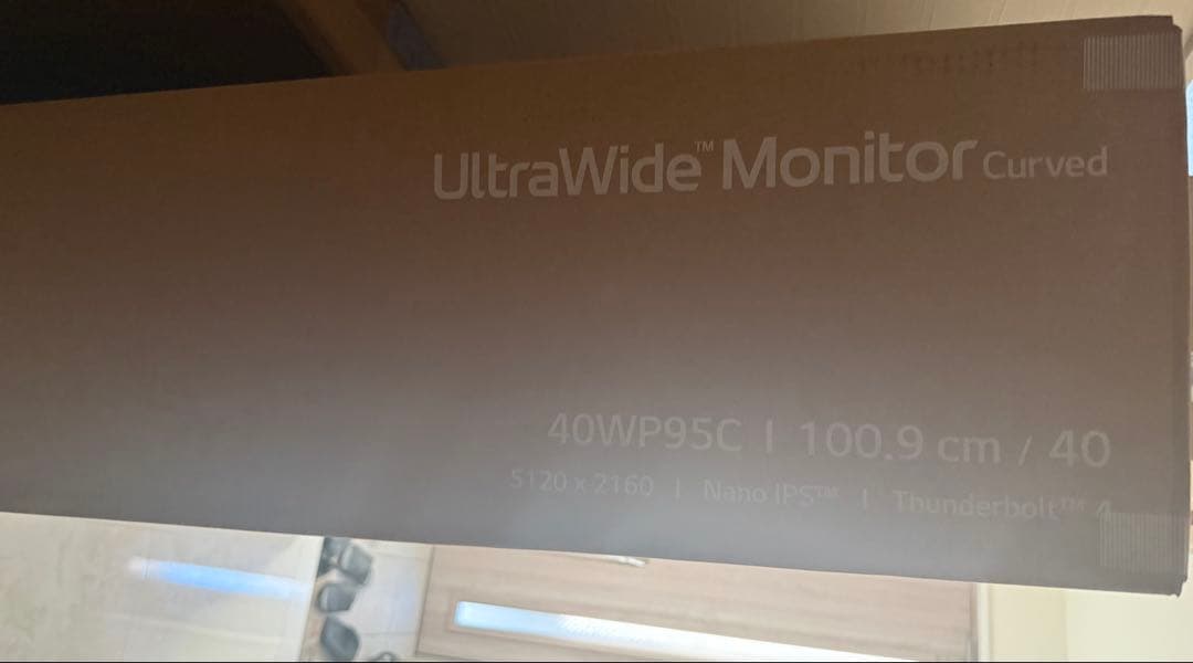 【未開封新品】 LG 39.7型 5K2Kモニター IPS 40WP95C