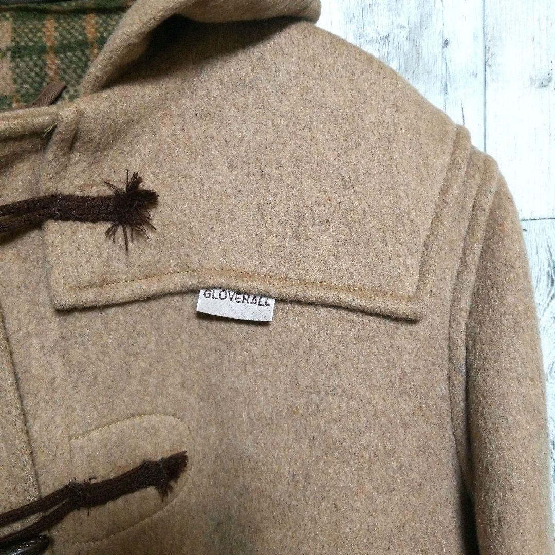 【希少】Gloverall　ヴィンテージ　80sタグ　フード付ダッフルコート