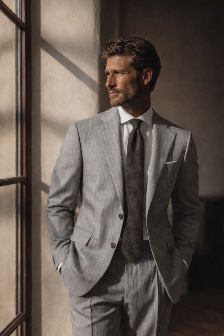 De Petrillo デ ペトリロ セットアップ スーツ 46 ＝ M相当