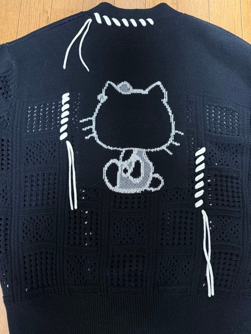 ハローキティ × メゾンスペシャル クロシェライクニットカーディガン 入手困難