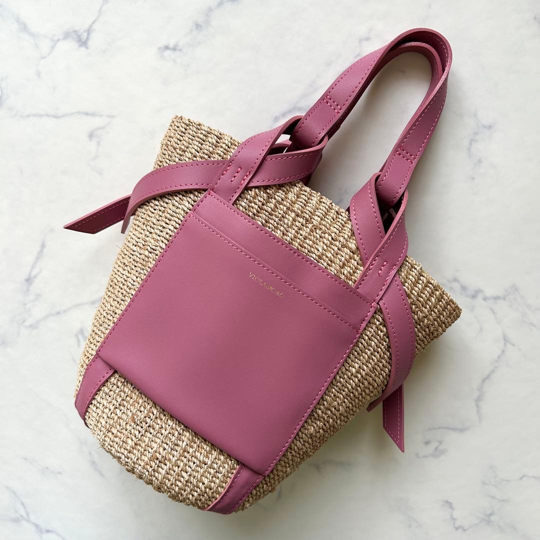限定品✨ANAYI 別注 VIOLAd'ORO アバカレザー トートバッグ