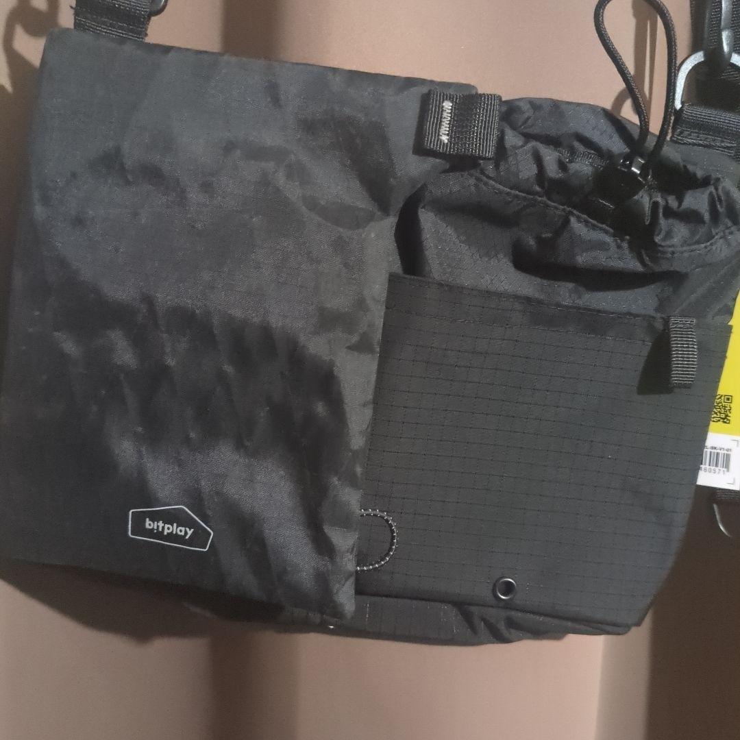 bitplay ブラック ショルダーバッグ サコッシュ