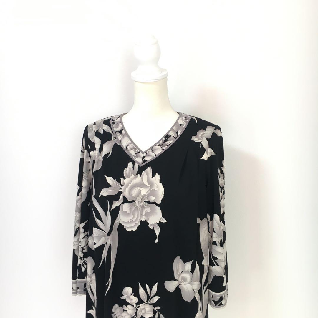 近年美品　LEONARD レオナール　カンカン　チュニック　40