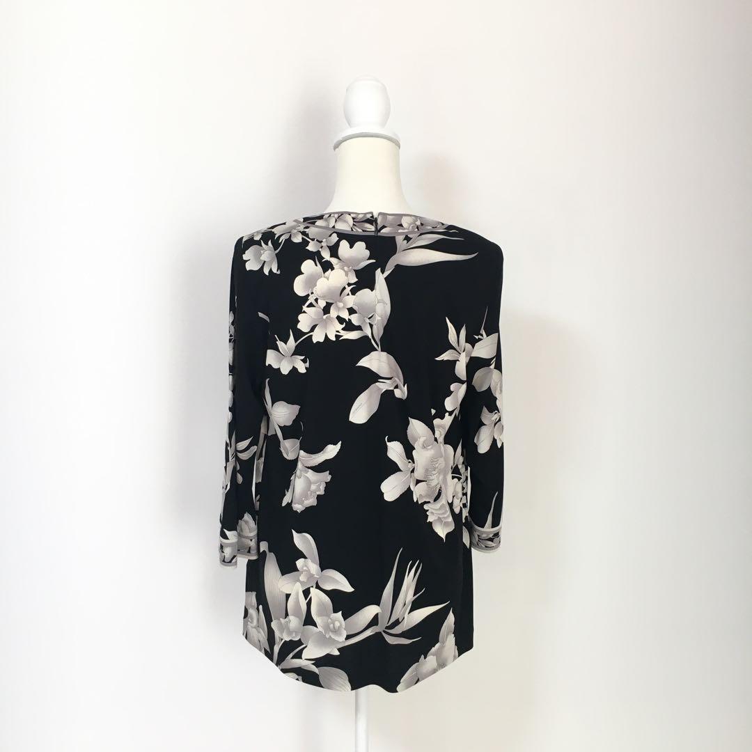 近年美品　LEONARD レオナール　カンカン　チュニック　40