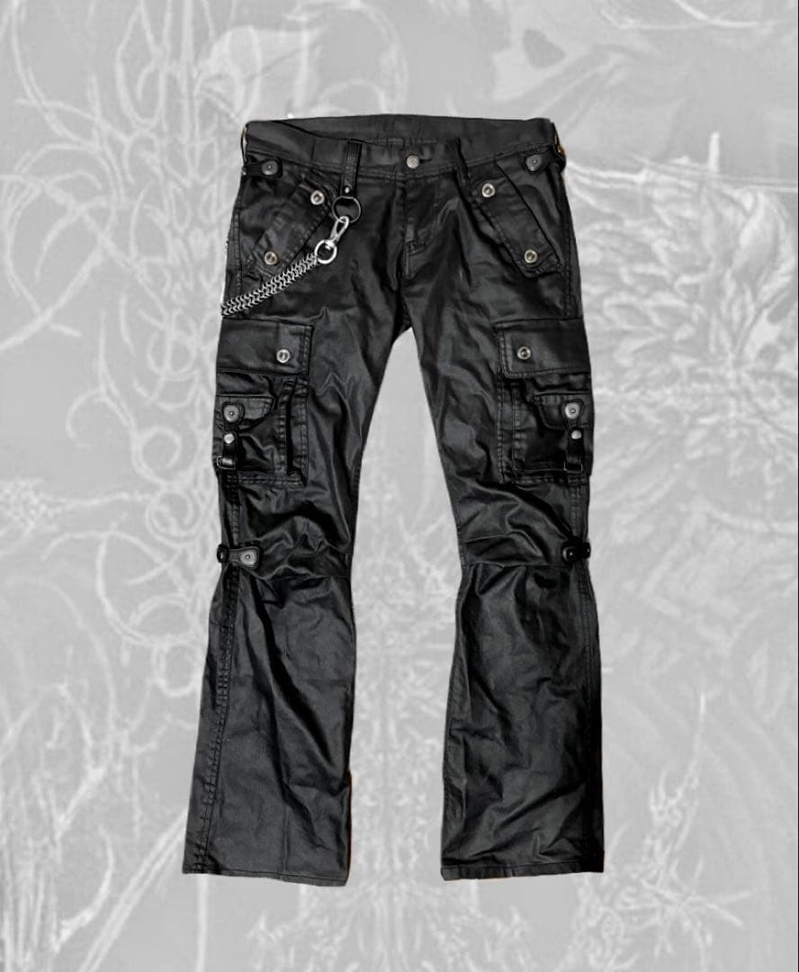 Tornado Mart Y2K archives コーティング カーゴパンツ