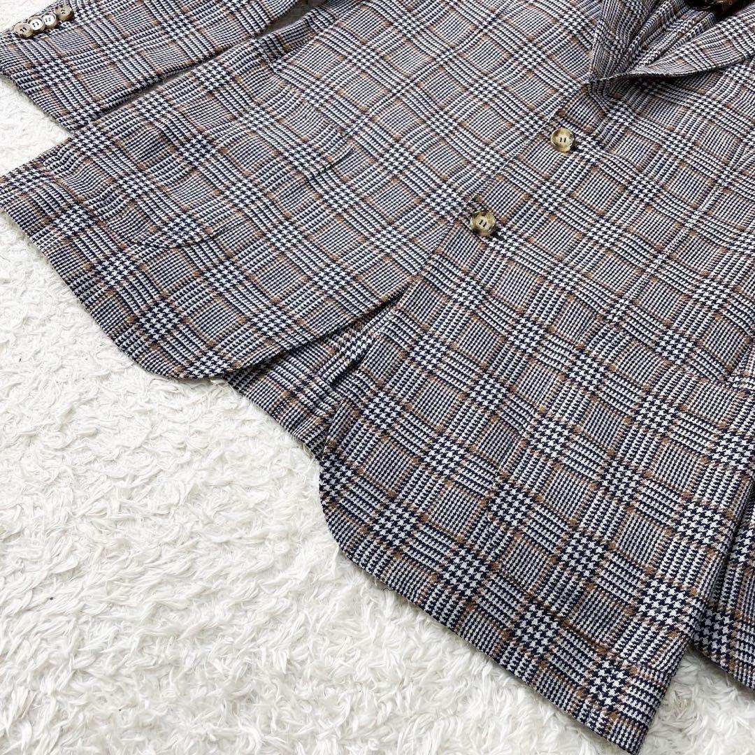 美品！Stile Latino スーパー120's極上テーラードジャケット XL