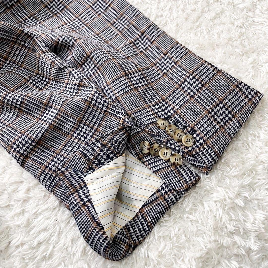 美品！Stile Latino スーパー120's極上テーラードジャケット XL