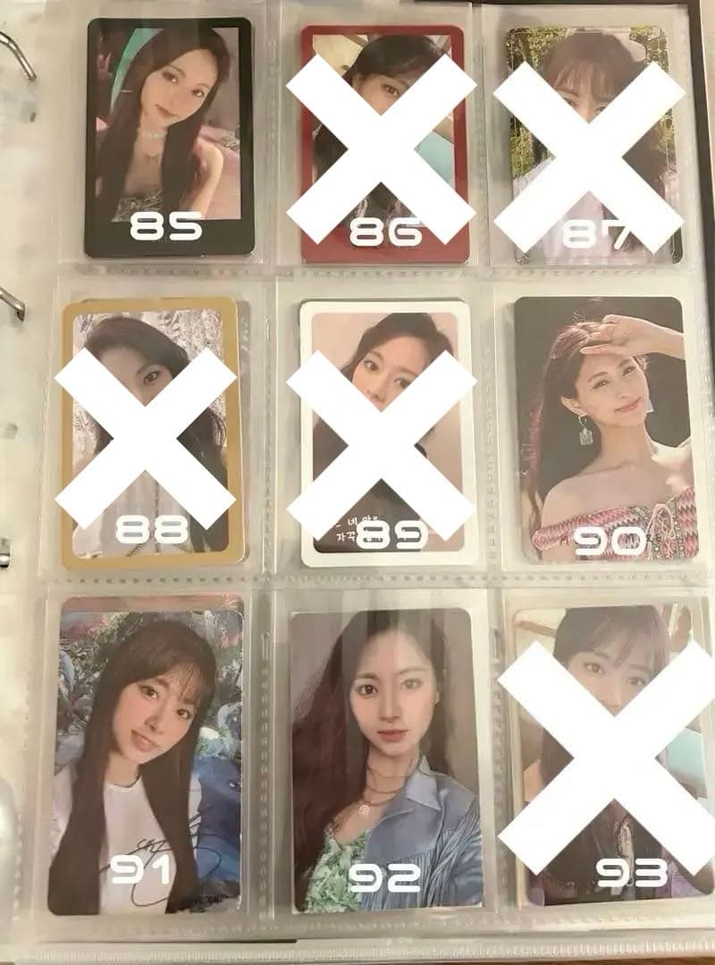 TWICE ツウィ トレカまとめ