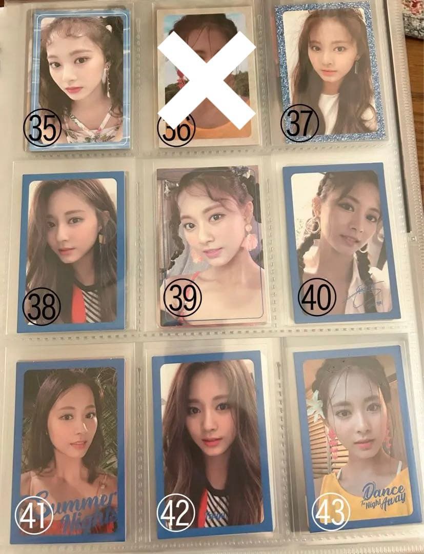 TWICE ツウィ トレカまとめ