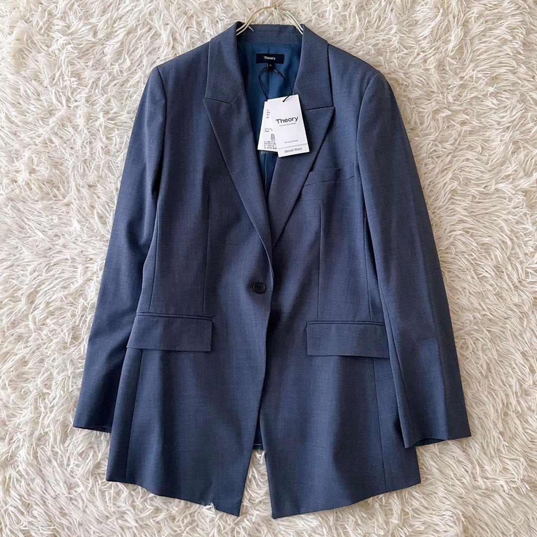 未使用タグ付き 大きいサイズ✨セオリー テーラードジャケット ブレザー 12