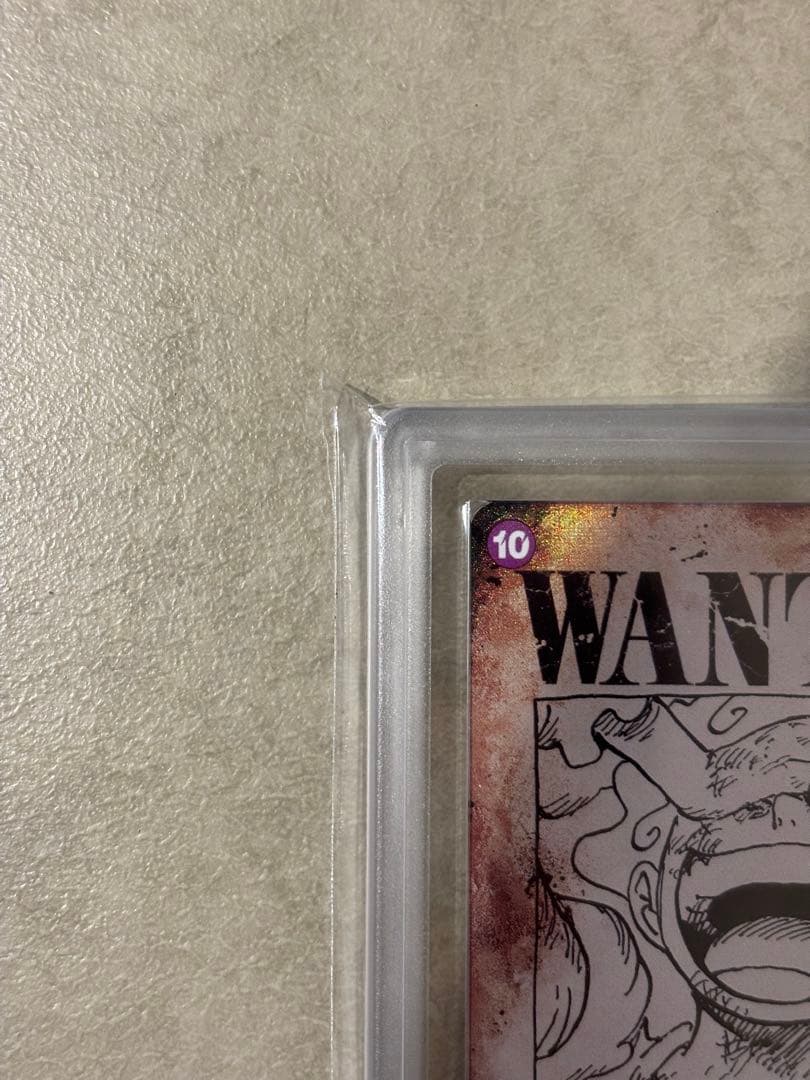 【世界に20枚ARS10+(最高評価)鑑定書付】モンキー・D・ルフィ 手配書SP