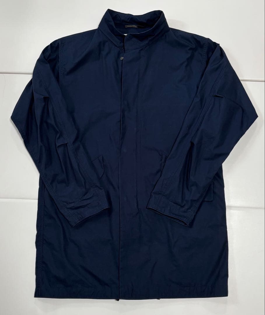 狢*様 nanamica ナナミカ モッズコート コットン ネイビー フード着脱