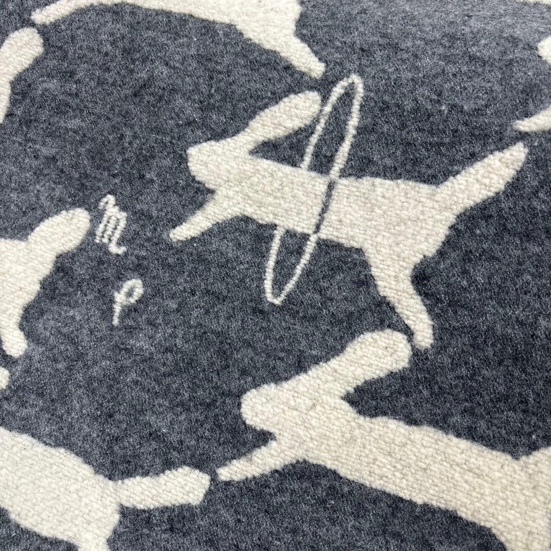 【レア】ミナペルホネン ブランケット run run run うさぎ 毛布 L