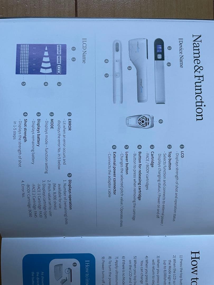 家用美顔器　OMEGA Sonic(ELFU-200)