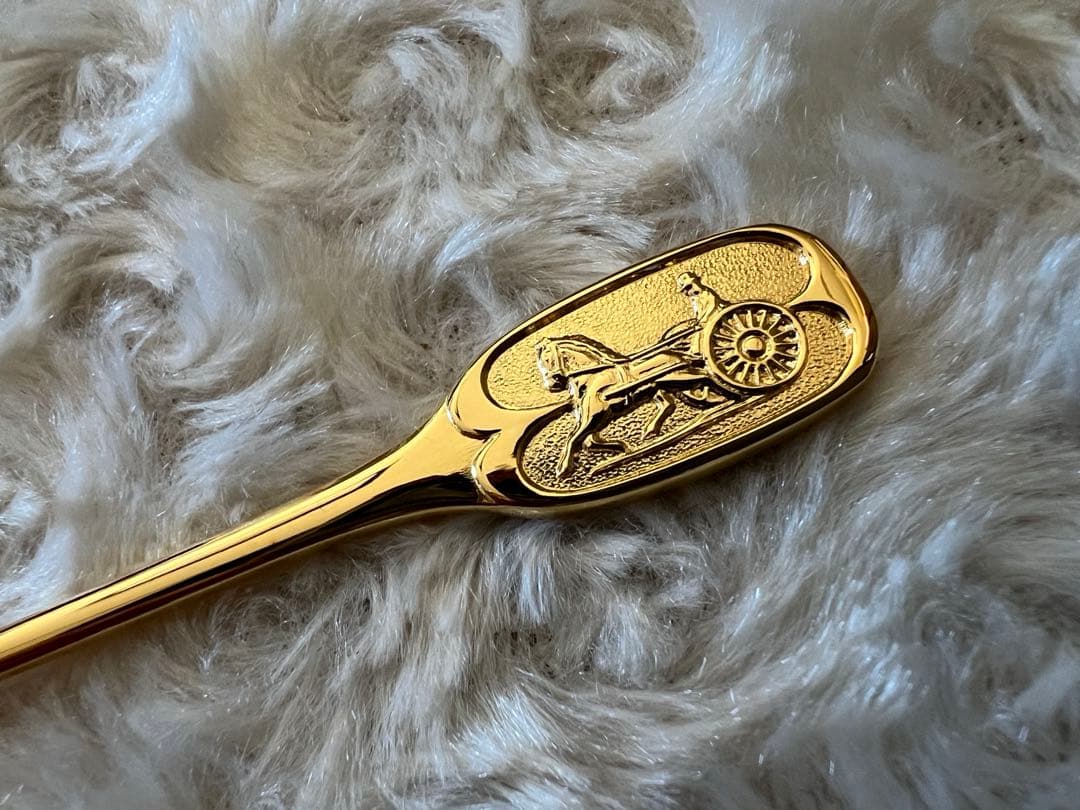 セリーヌ　カトラリーセット　フォークセット〈５本セット〉金仕上げ