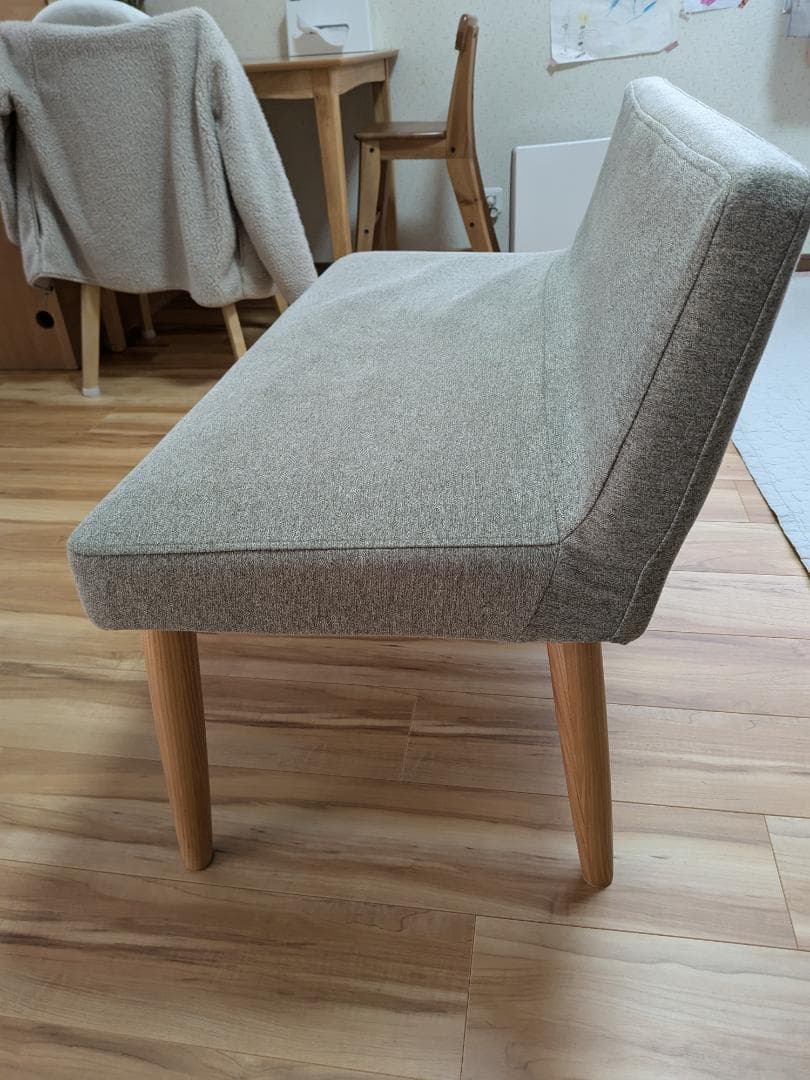 B-company ダイニング　ベンチ　椅子　ベージュ