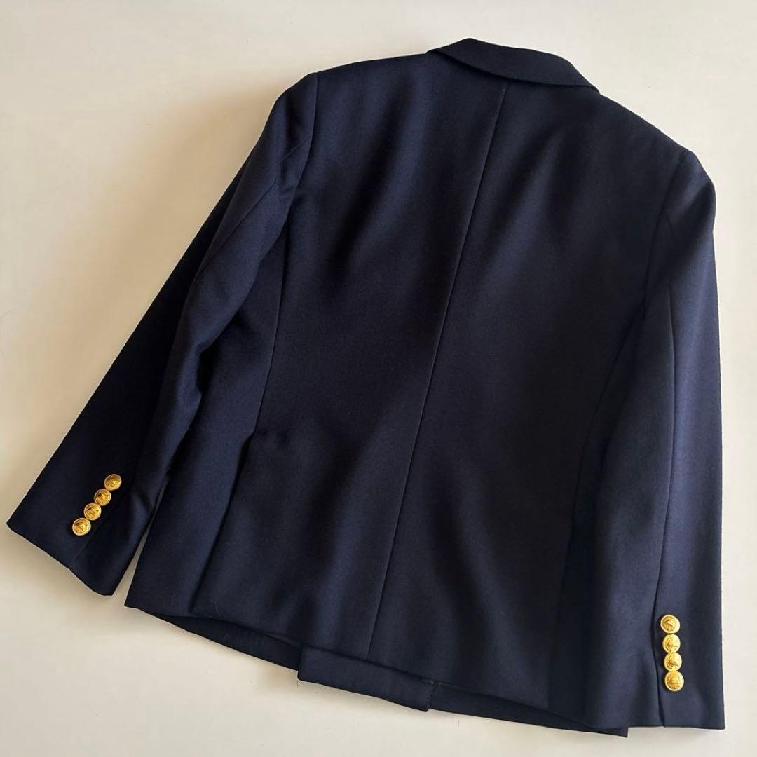 ラルフローレン　フォーマル　スーツ　ブレザー　パンツ　ネクタイ　金ボタン　紺