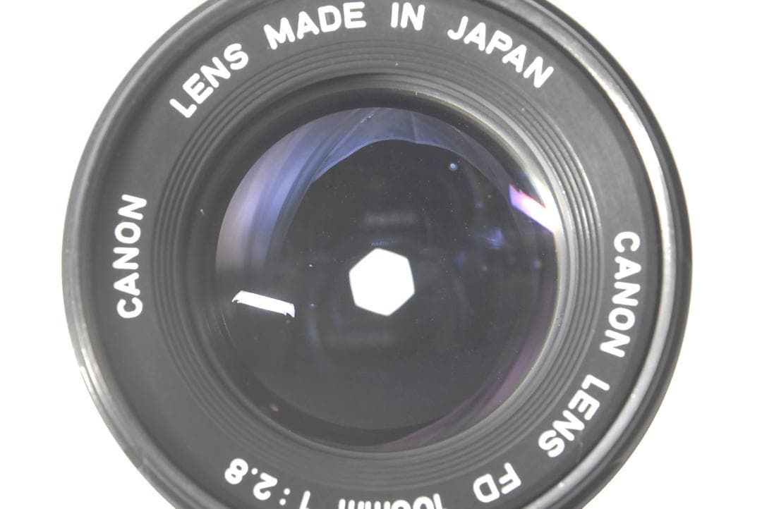 キャノン NFD 100mm F/2.8 ポートレイトレンズ l3789