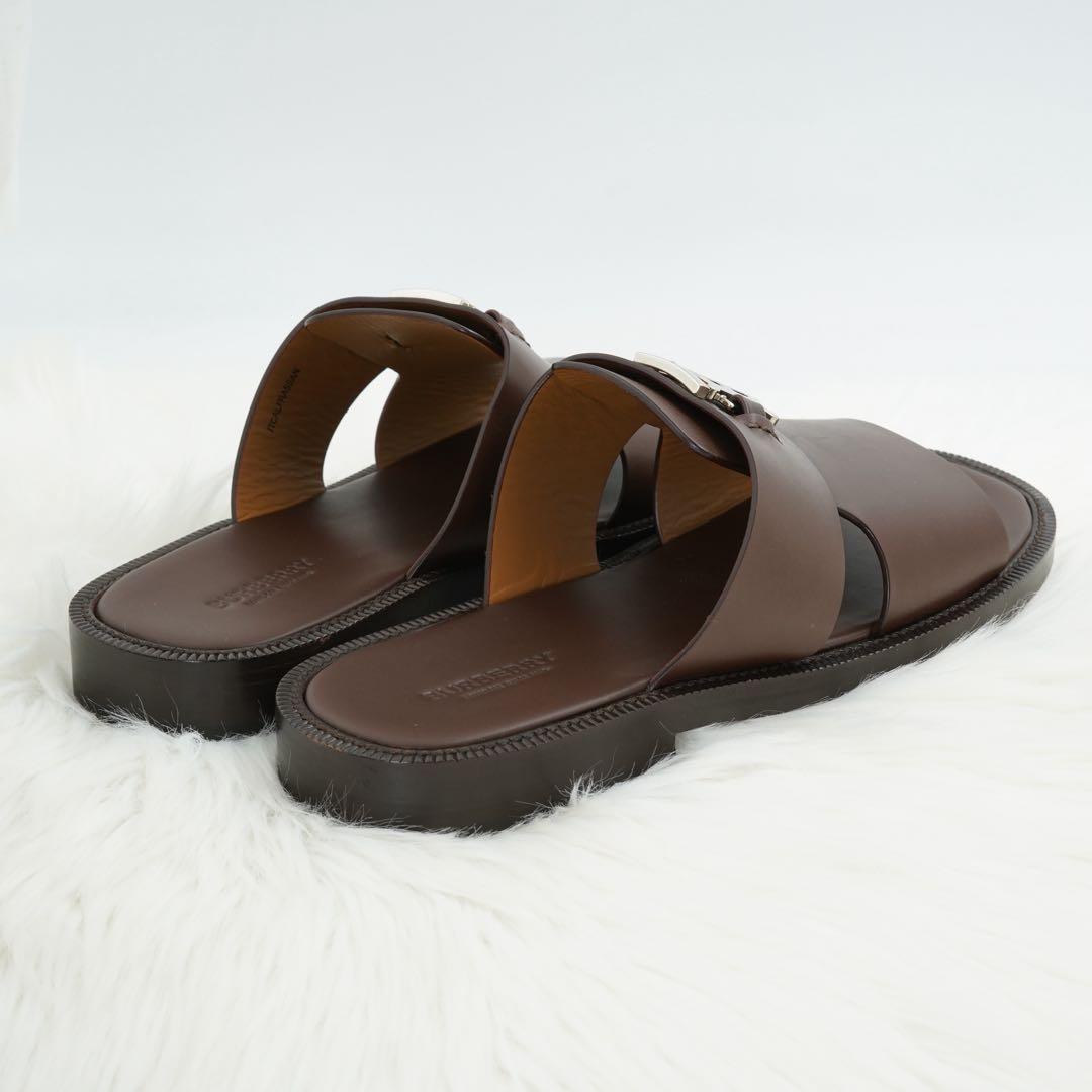 新品未使用品　BURBERRY LONDON サンダル　TBモノグラム　ブラウン