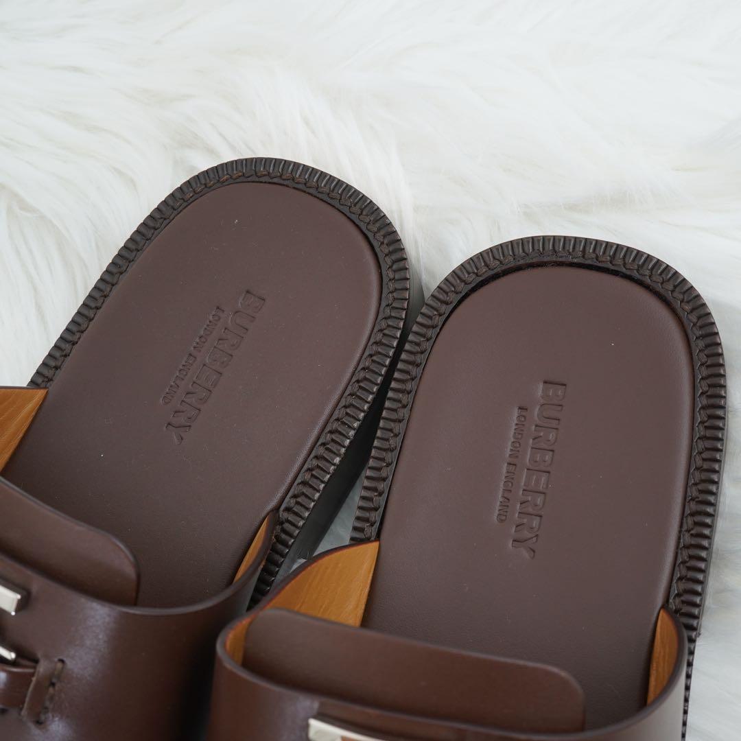 新品未使用品　BURBERRY LONDON サンダル　TBモノグラム　ブラウン