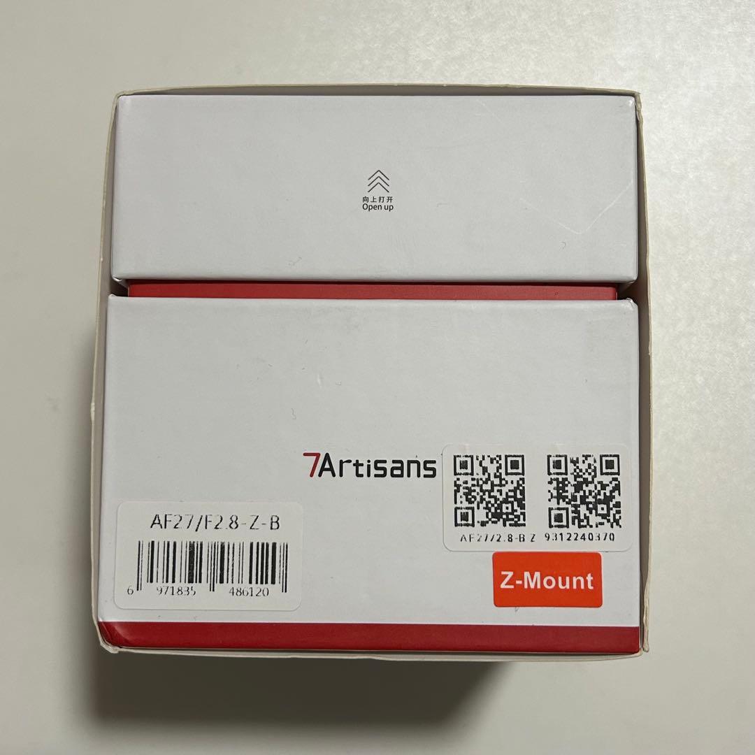 7Artisans AF 27mm F2.8 Nikon Zマウント 新品未開封