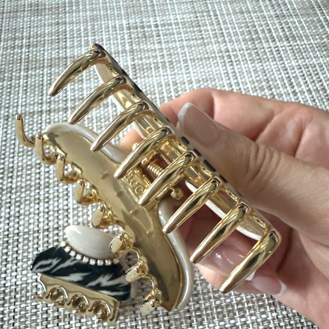 acca アッカ　ダルメシアン柄　ゼブラ柄　大小　2個セット　試着のみ美品