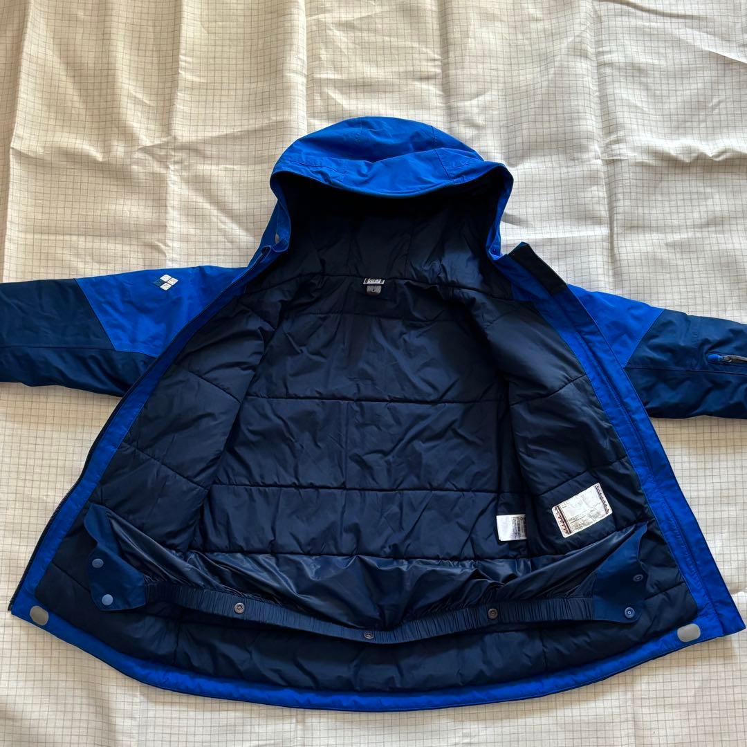 モンベル パウダーステップジャケット ＆ アルパインパンツ 130