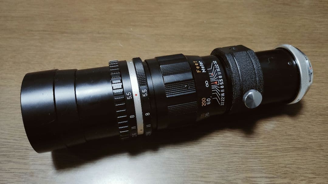 ペトリ petri 1:5.5 f=300mm レンズ