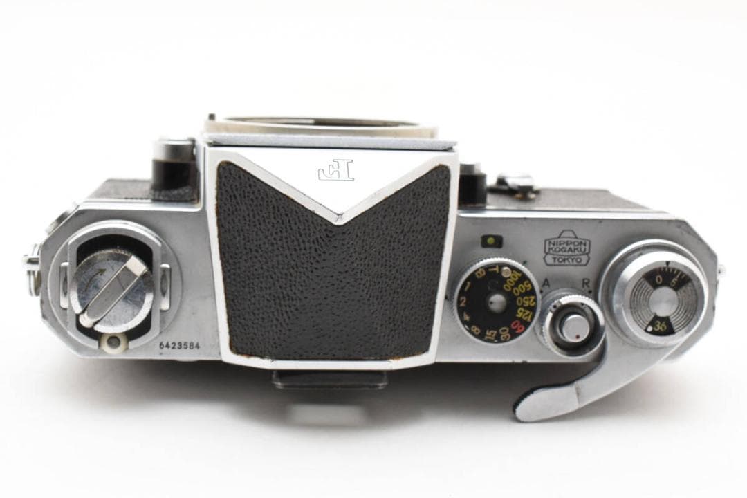 【希少】Nikon F ニコン アイレベル 前期 ボディ 642万台 動作品