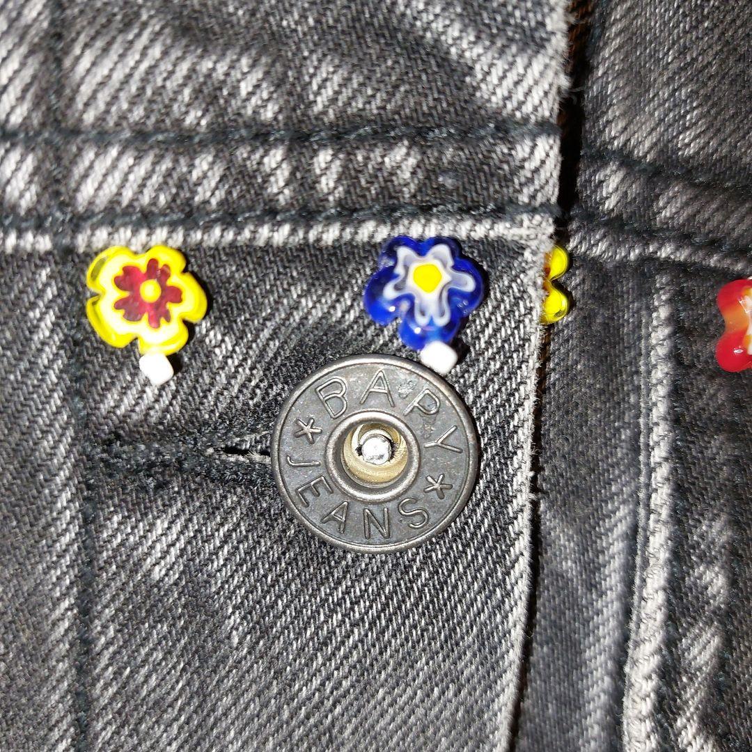 美品 BAPY BY A BATHING APE ブラック GジャンXS