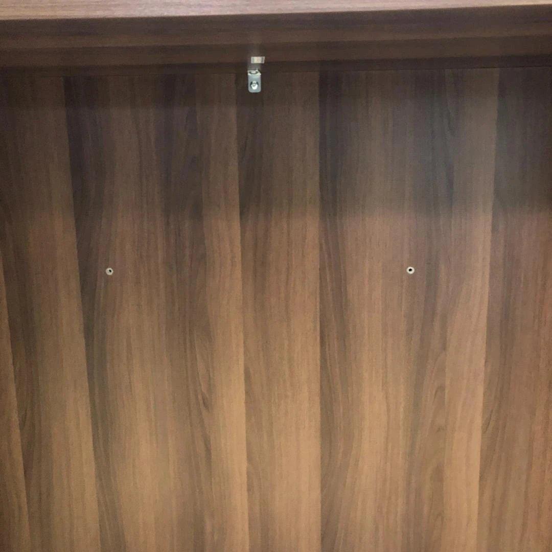 送料無料 木目調 レジカウンター 受付台 ブラウン 店舗 事務所 88277