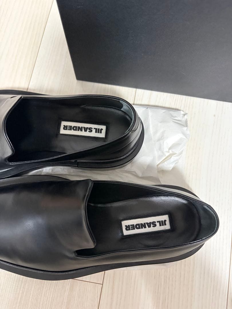 JIL SANDER Calf Leather Loafer ローファー 39