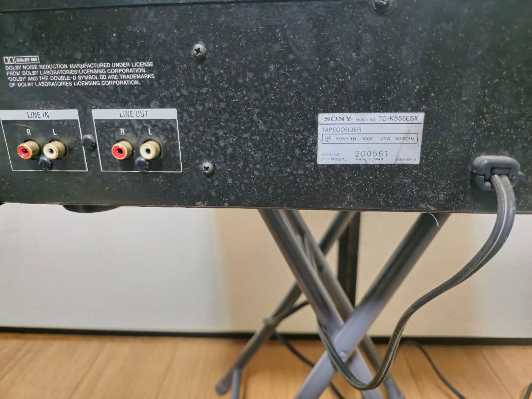 SONY ソニー　TC-K555ESXカセットデッキ