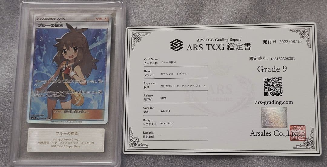 ポケモンカードブルーの探索 SR ARS10 フルメタルウォールワンオーナー品