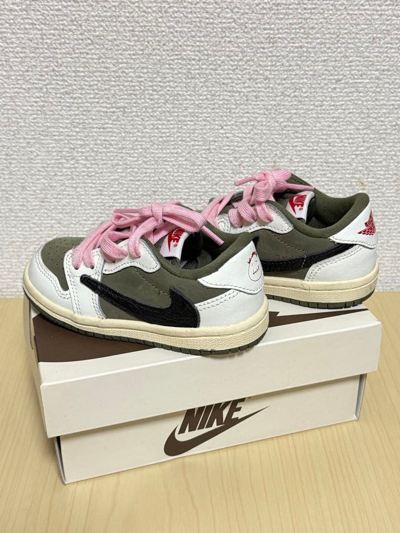 Jordan 1 LOW x Travis Scott ベビーシューズ12cm