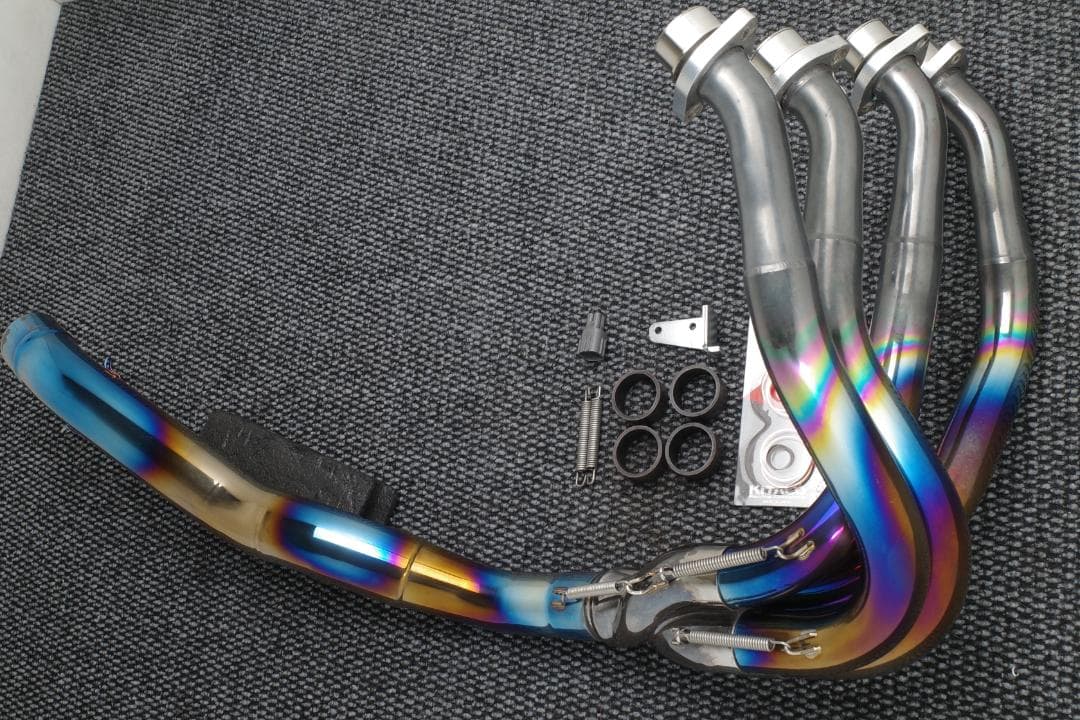 ZZR1400 ZX14R ノジマ チタン マフラー エキパイ 60.5