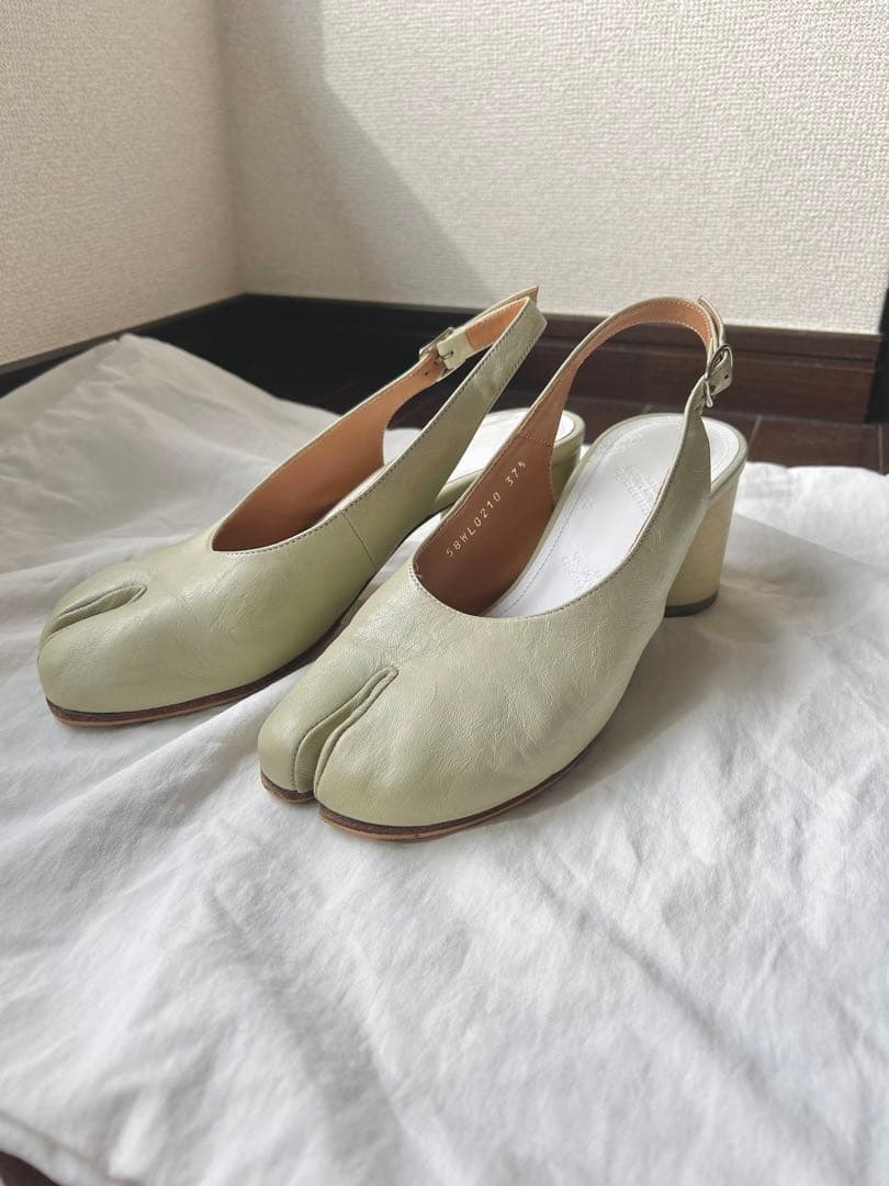 maison margiela/足袋/tabi/ミントグリーン