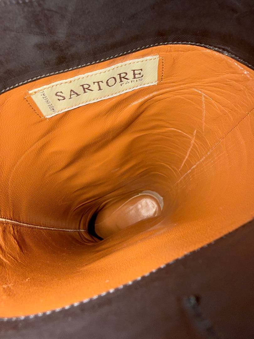 ブラックロングブーツ バックル付き