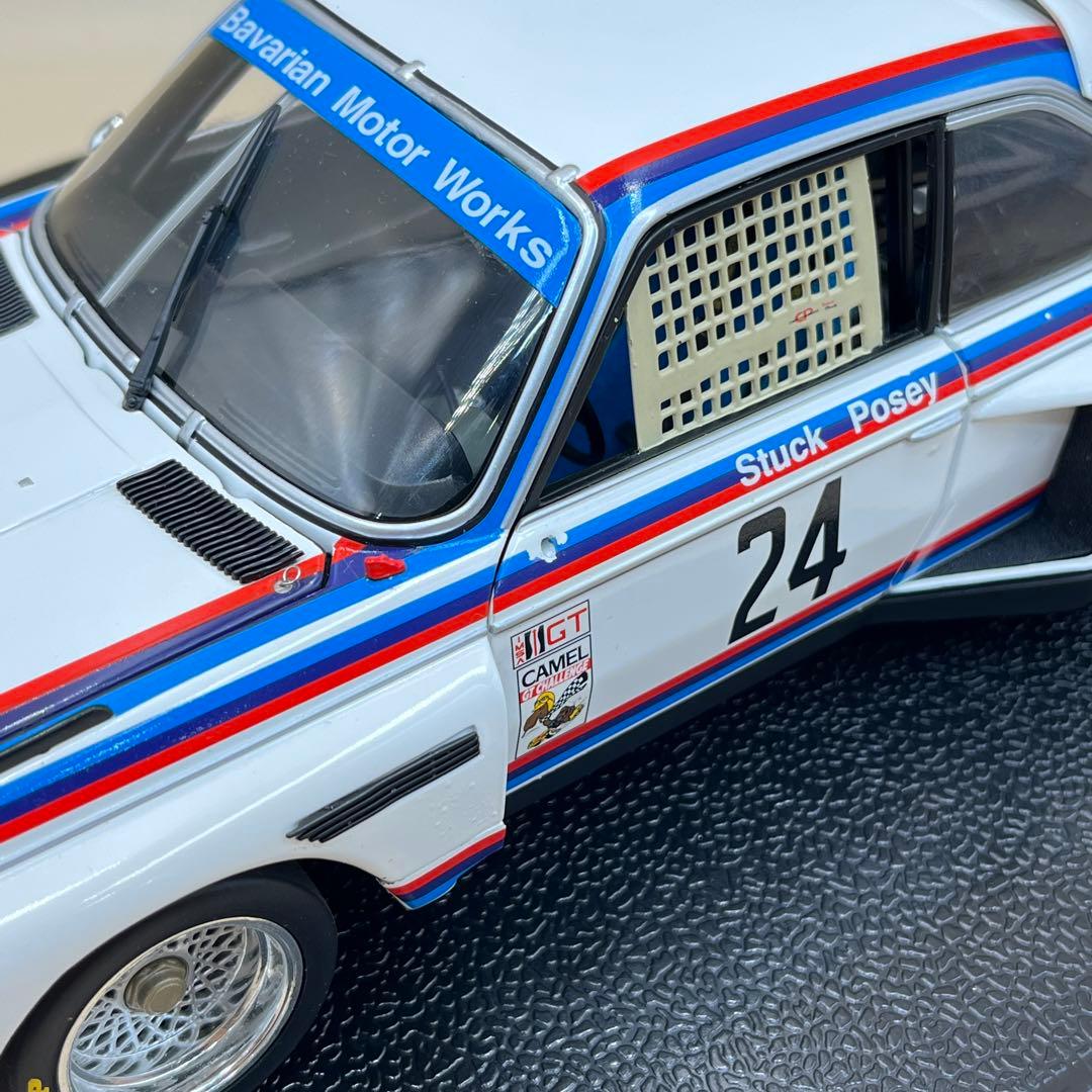 ミニカー 1/18  3.5 CSL 24h Sebring 1975 #24