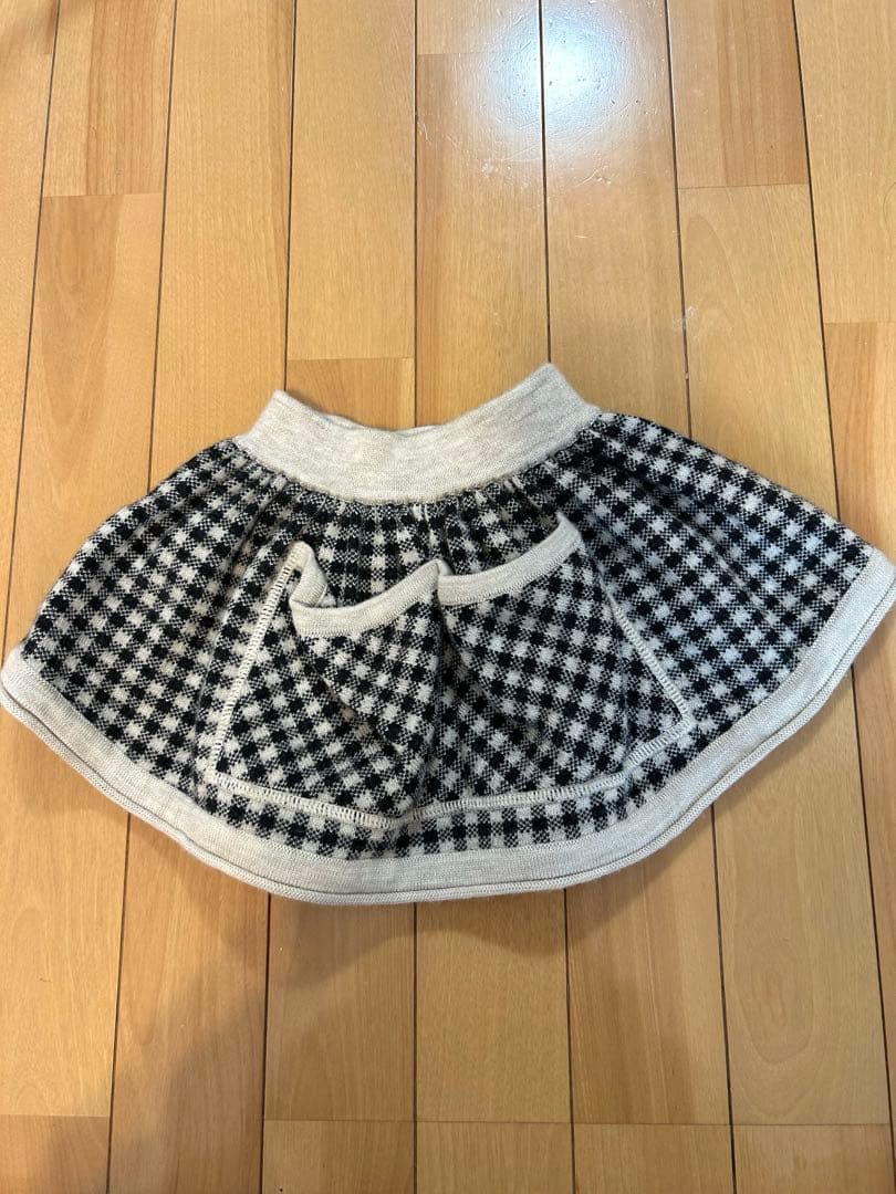 soorploom チェックスカート ニット ボトムス