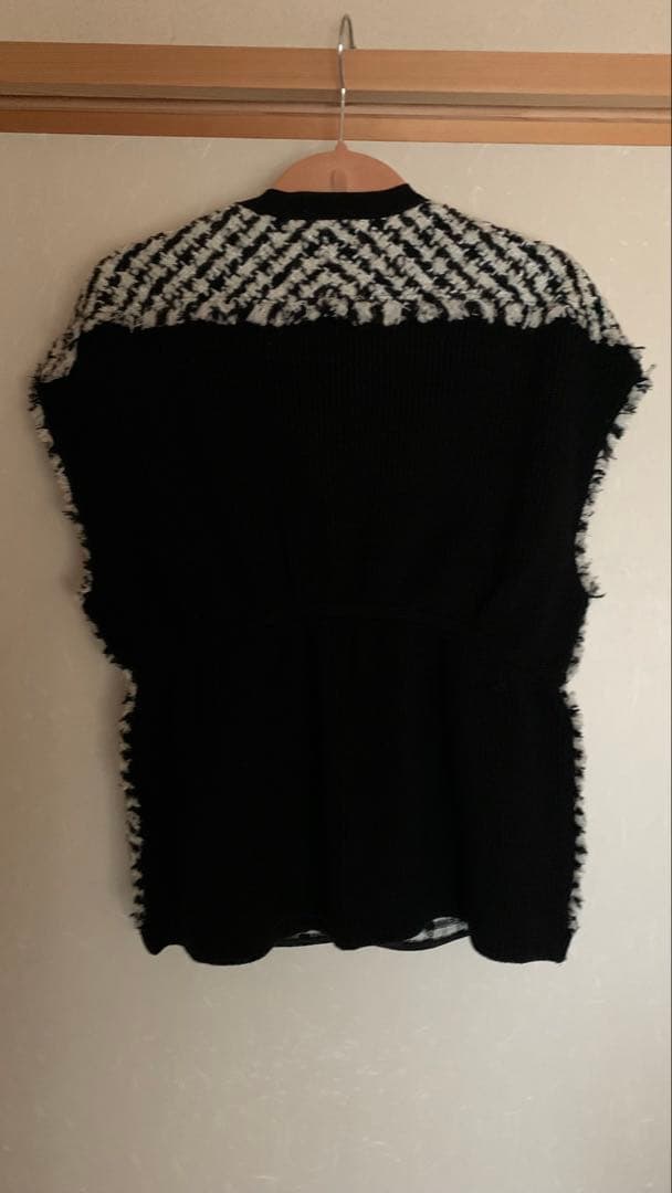 【美品】トゥモローランドBallseyツイードニットベスト 36サイズ