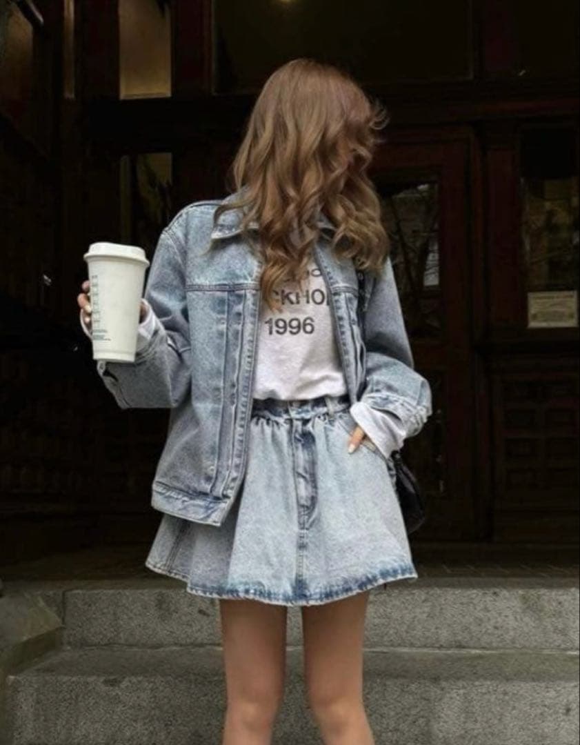 スカート THETOE Olympia Denim Skirt