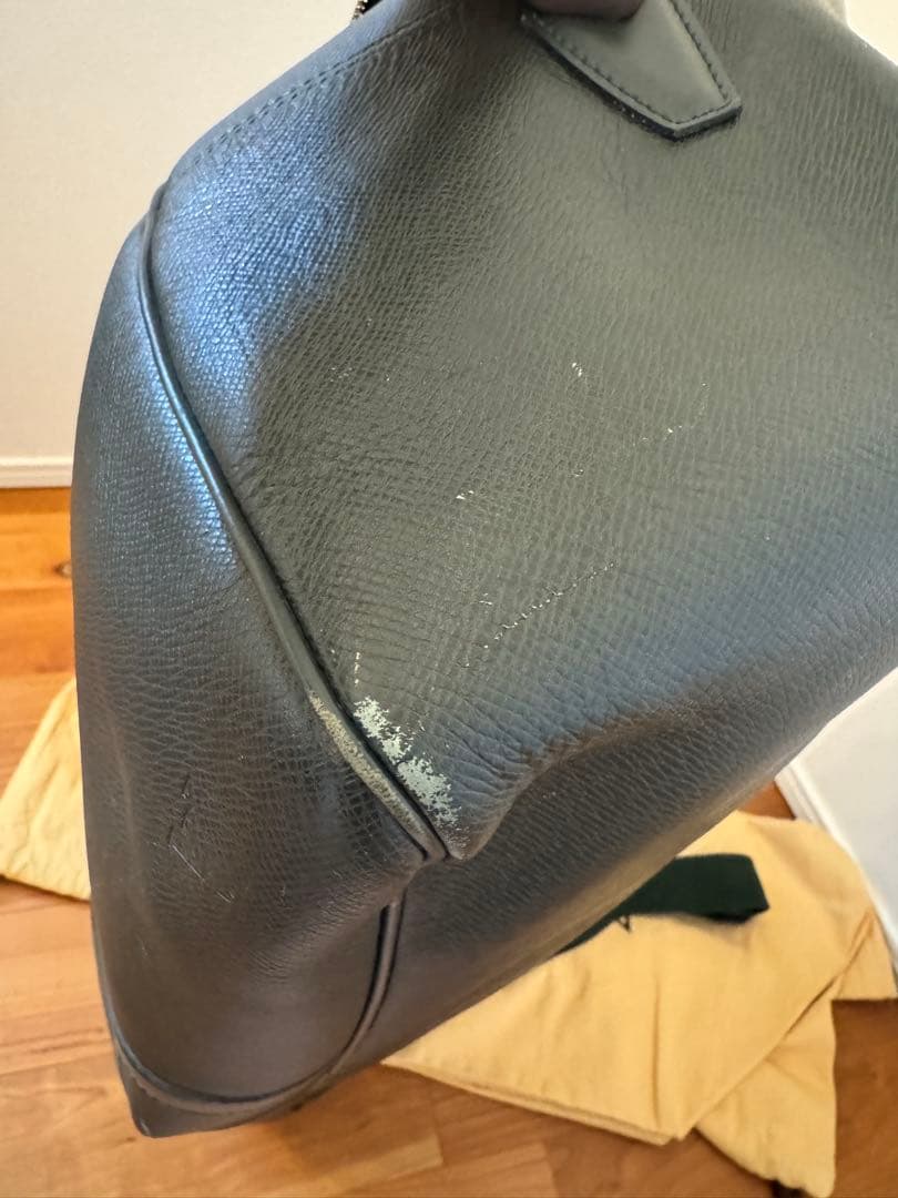 LOUIS VUITTON ダークグリーン ボストンバッグ　タイガ　ケンダル