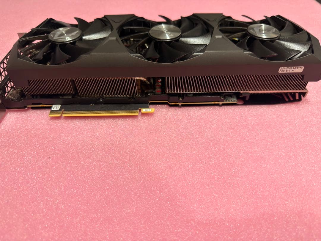 ZOTAC RTX 3080 Trinity（10GB GDDR6X）