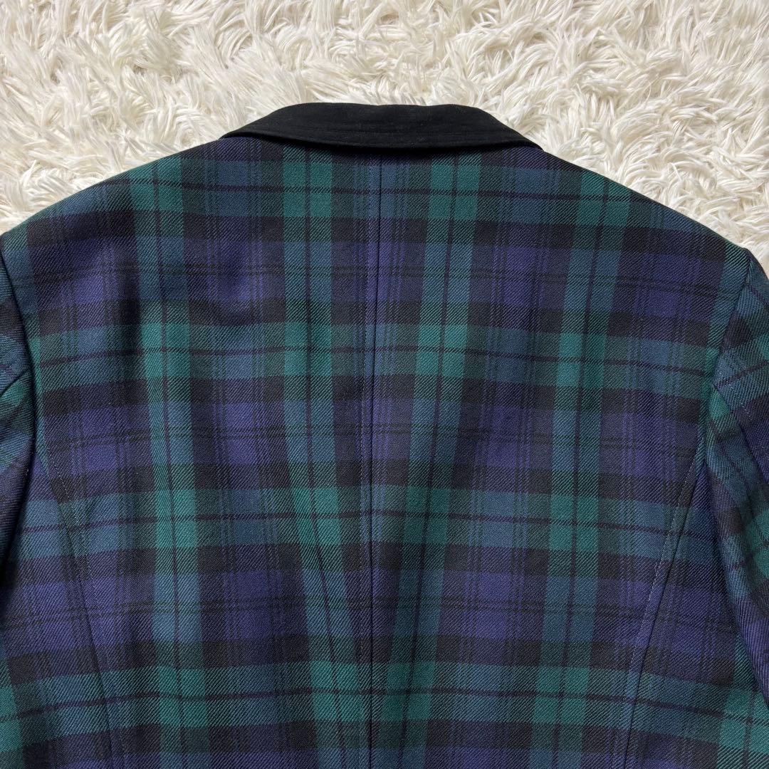 美品 ポールスミス テーラードジャケット ブラックウォッチ チェック柄 M