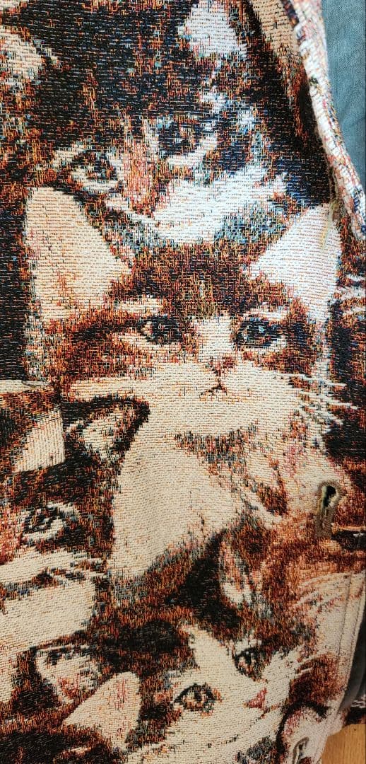 美品！MELANGE　ゴブランジャケット