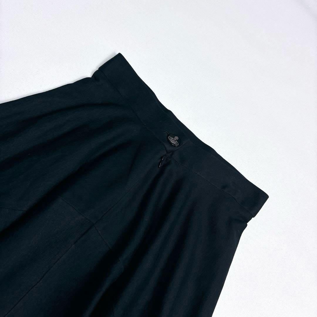 可愛い♡ヴィヴィアンウエストウッドレッドレーベル 変形フレアスカート オーブ M