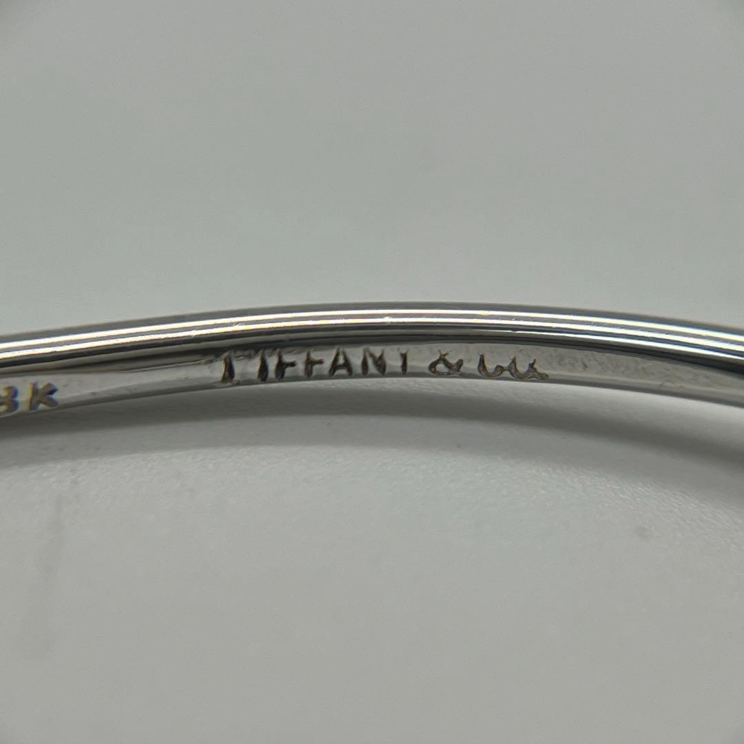 ティファニー TIFFANY ラブノット バングル SV YG コンビ